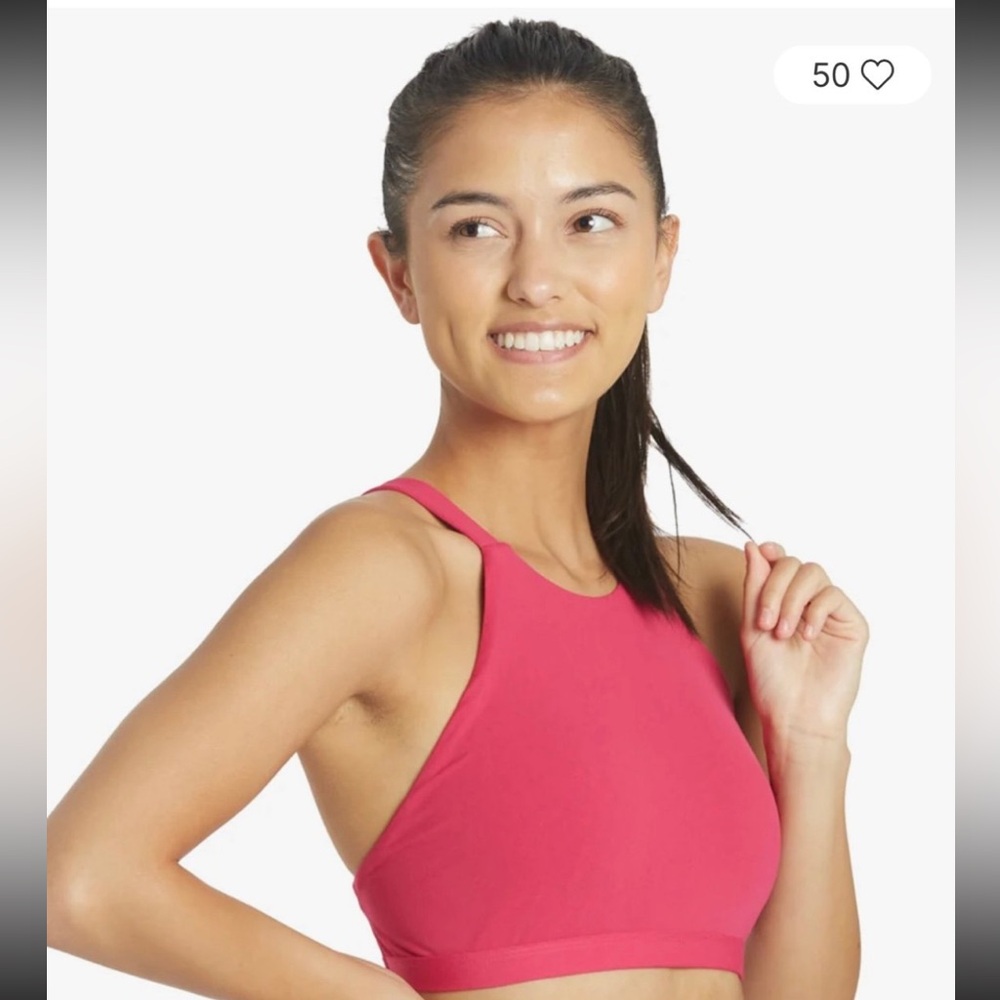 EUC Jolyn women’s Kaylee swimsuit top in Mango size medium